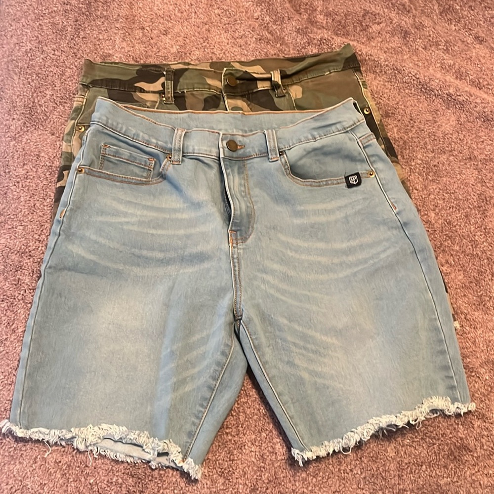 Born Primitive Flexy Jean Shorts-2 Pairs